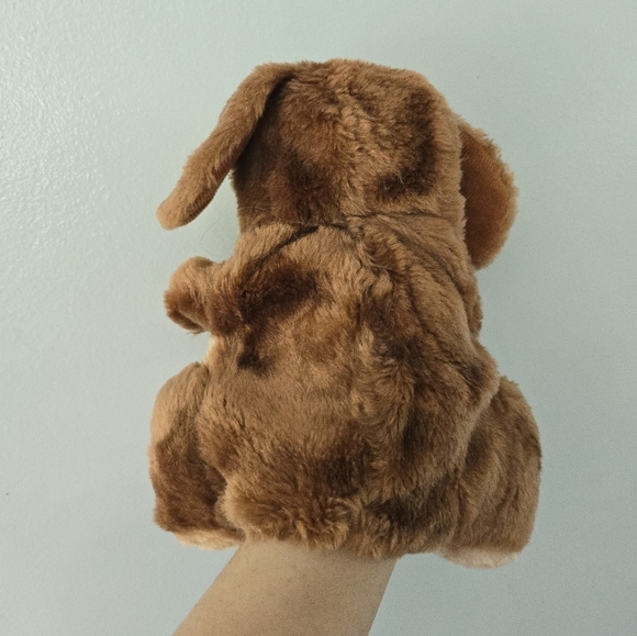Dog Squeaky Hand Puppet ~ Korea Vintage Plush Toy - Picture 4 of 9